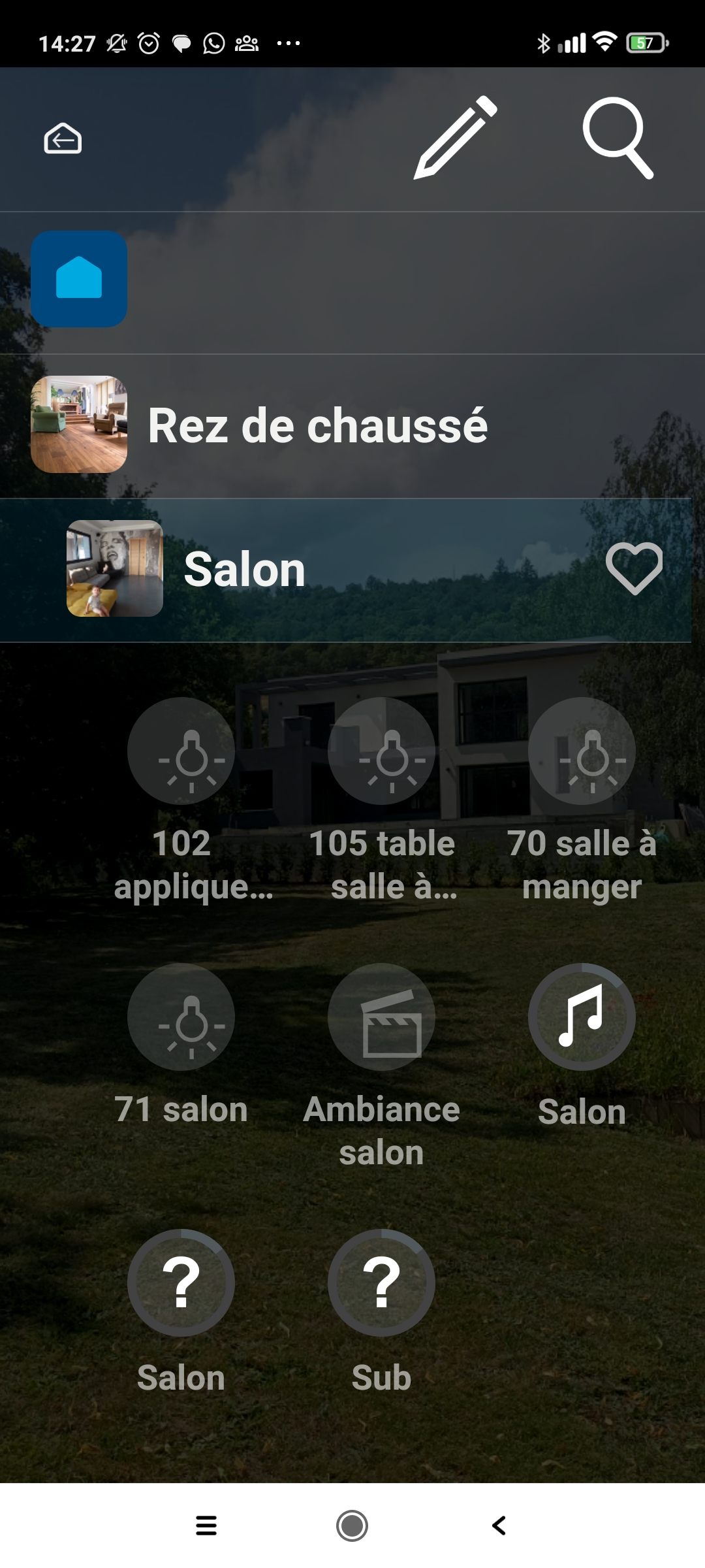 Installation domotique